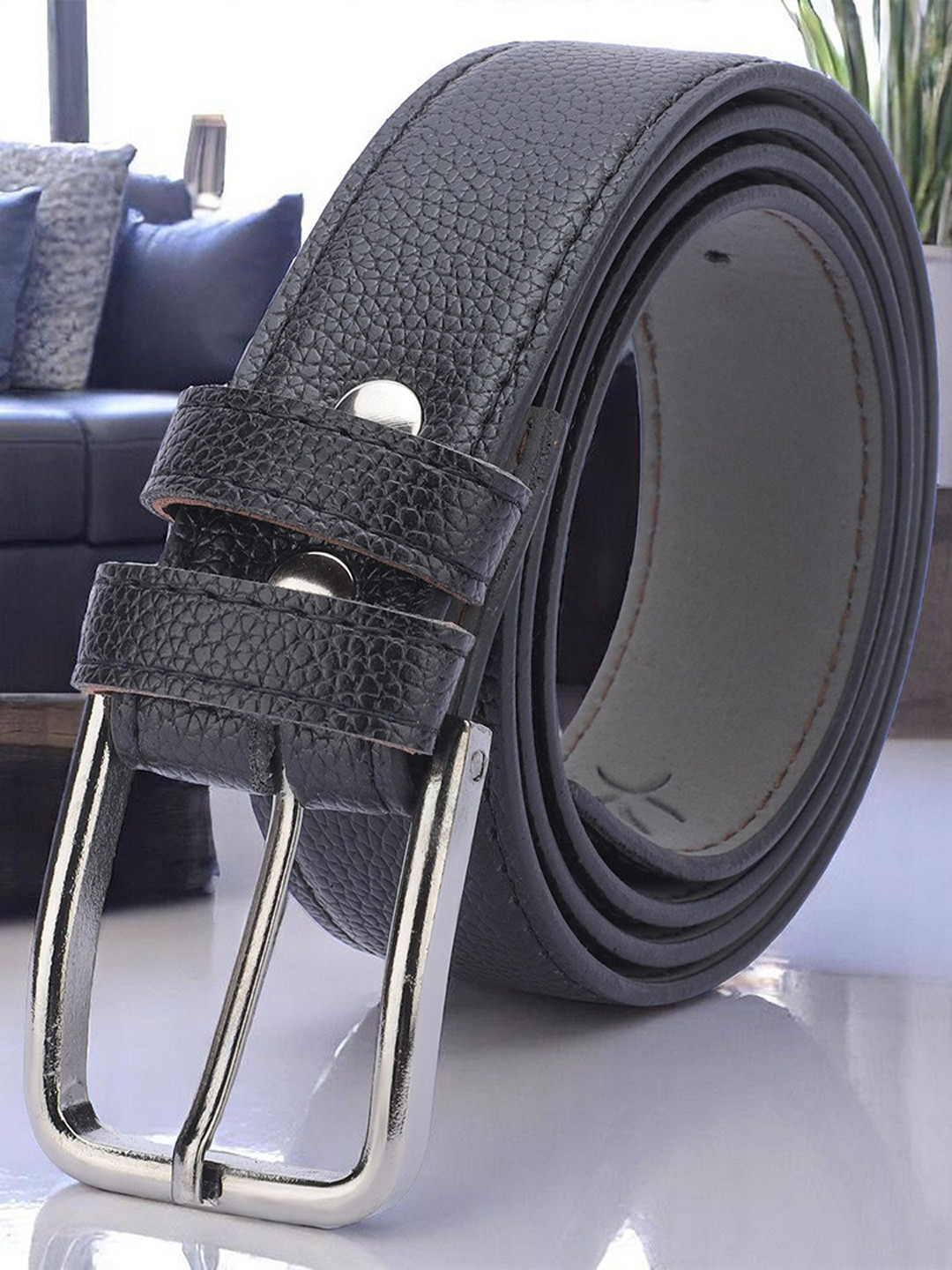 Provogue Men Textured Formal Belt