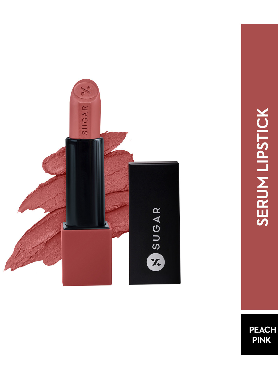 SUGAR Glide Peptide Serum Lipstick 02 Positano Peach