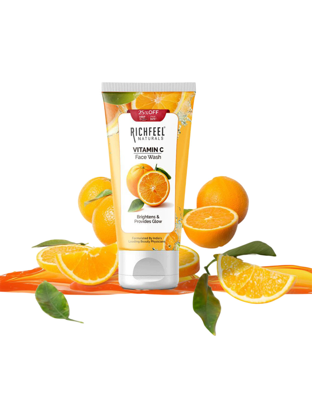 Richfeel Vitamin C Brightening Face Wash - 100g
