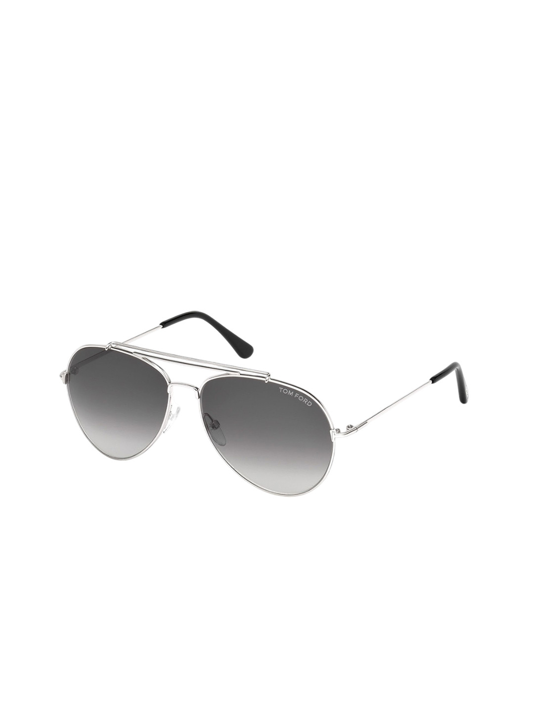 Tom Ford Men Full Rim UV Protected Aviator Sunglasses FT0497 58 18B