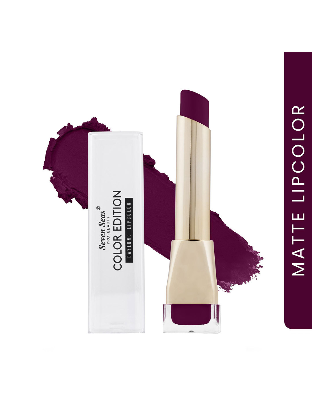 Seven Seas Color Edition Day Long Waterproof Matte Lip Color 3.5 g - Totem Pole 316