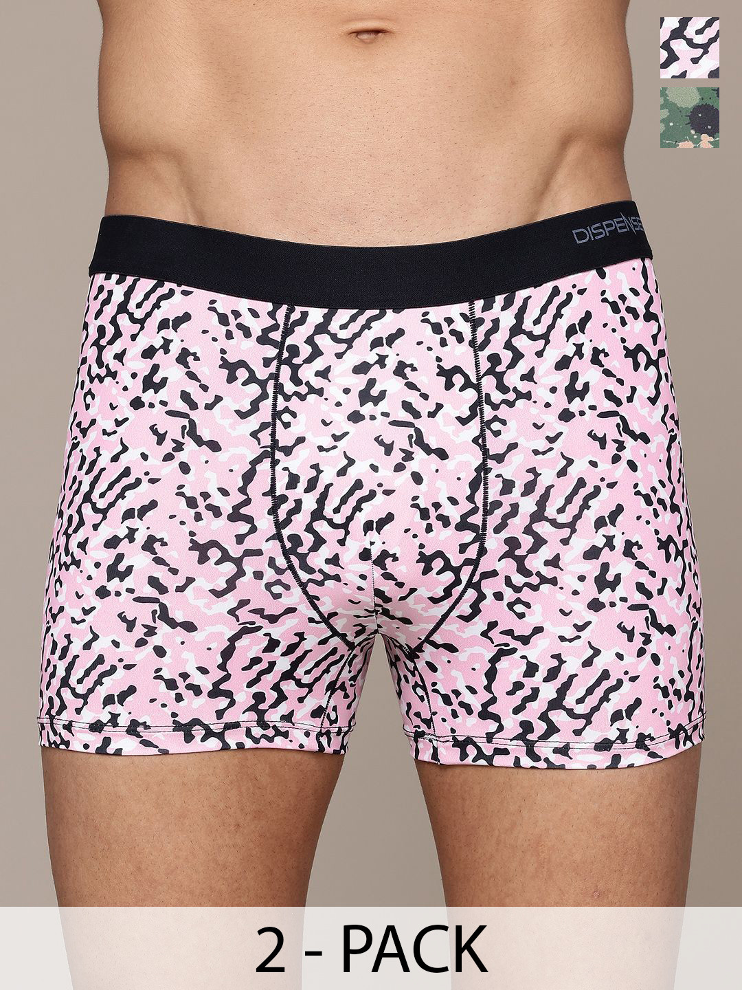 DISPENSER Pack Of 2 Printed Short TrunksPACK 2-MAS-C12-C15-S