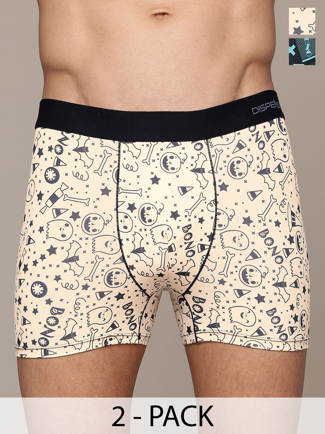 DISPENSER Pack Of 2 Printed Trunks PACK 2-MAS-C2-C10-S