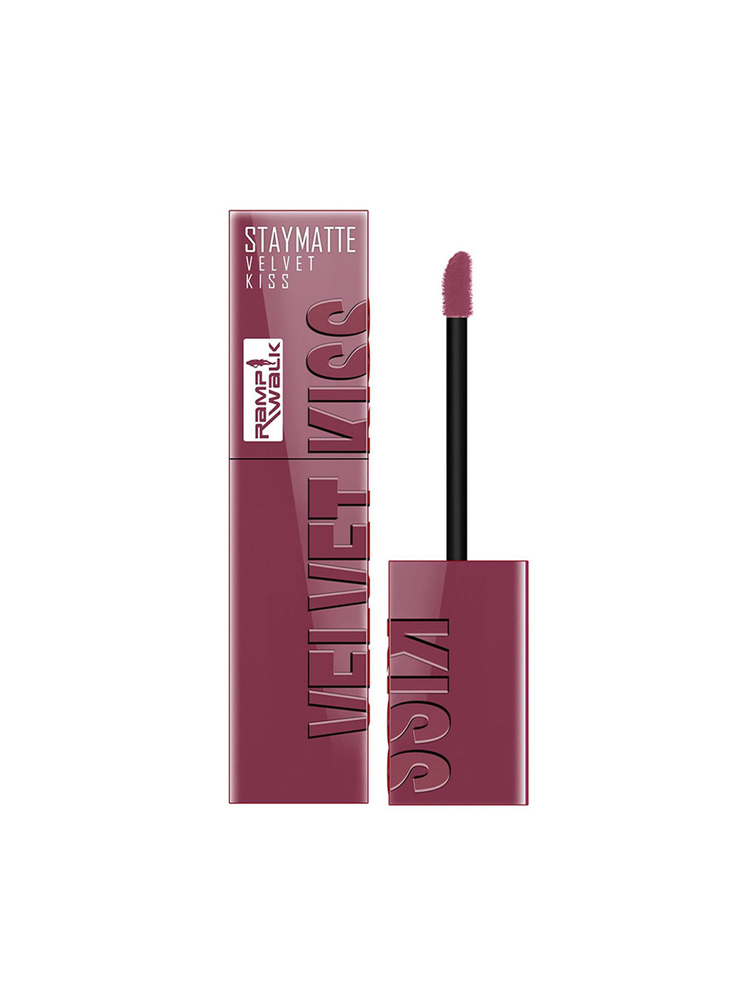 Ramp Walk Velvet Kiss 12 Hour Long Lasting Liquid Lipstick - 3.5 ml - Light Mauve - 04