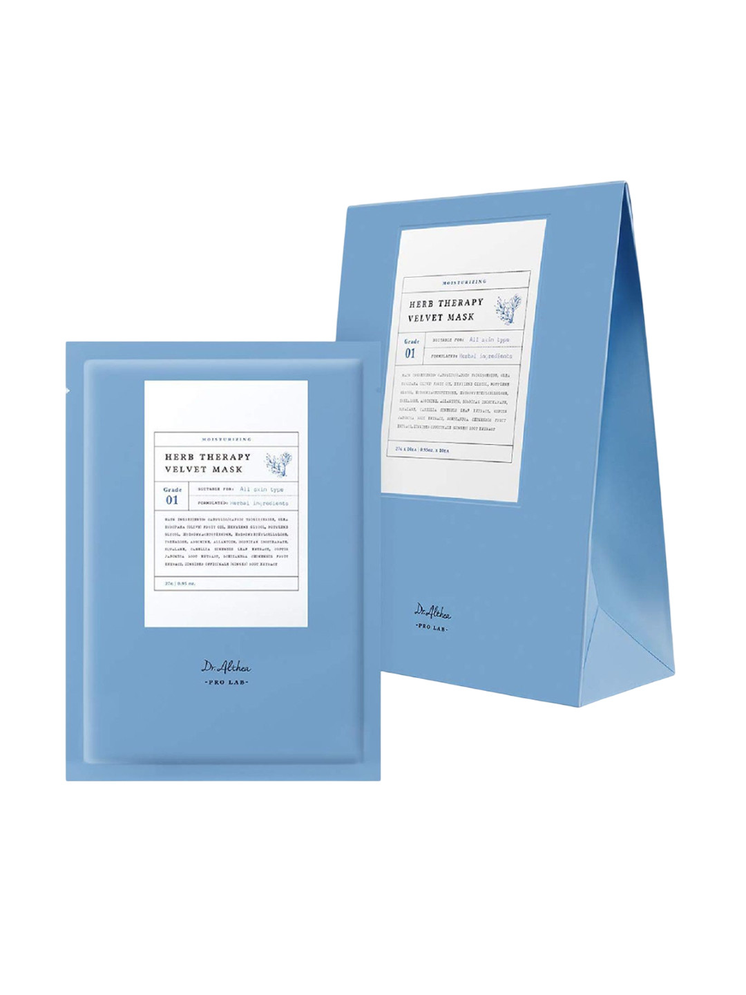 Dr. Althea  Set Of 10 Herb Therapy Velvet Mask - 27 g Each