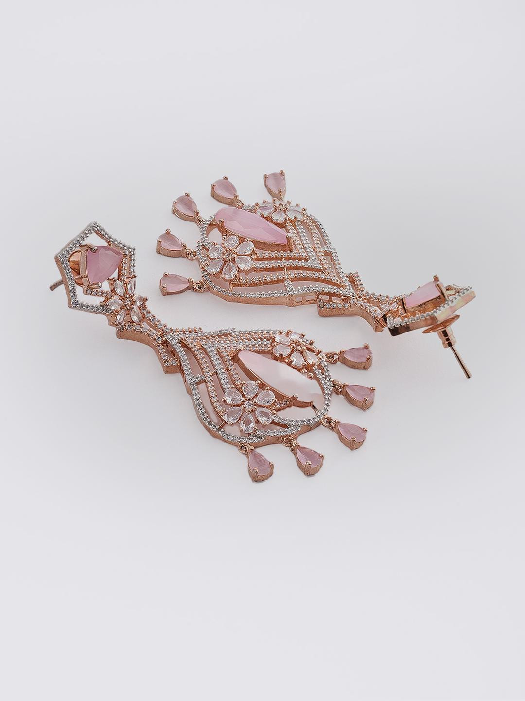 KAYRAH Rose-Gold Platted Earrings