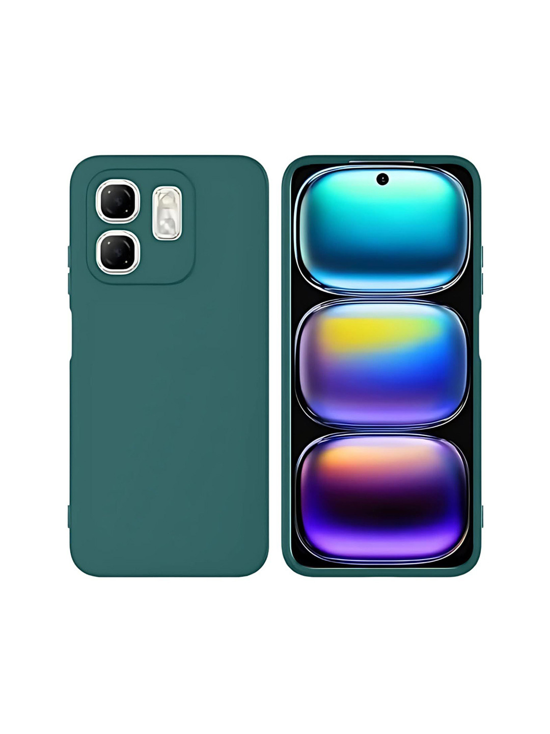 LIRAMARK Infinix Smart 9 HD/Infinix Hot 50i 5G Silicone Soft Back Cover Case