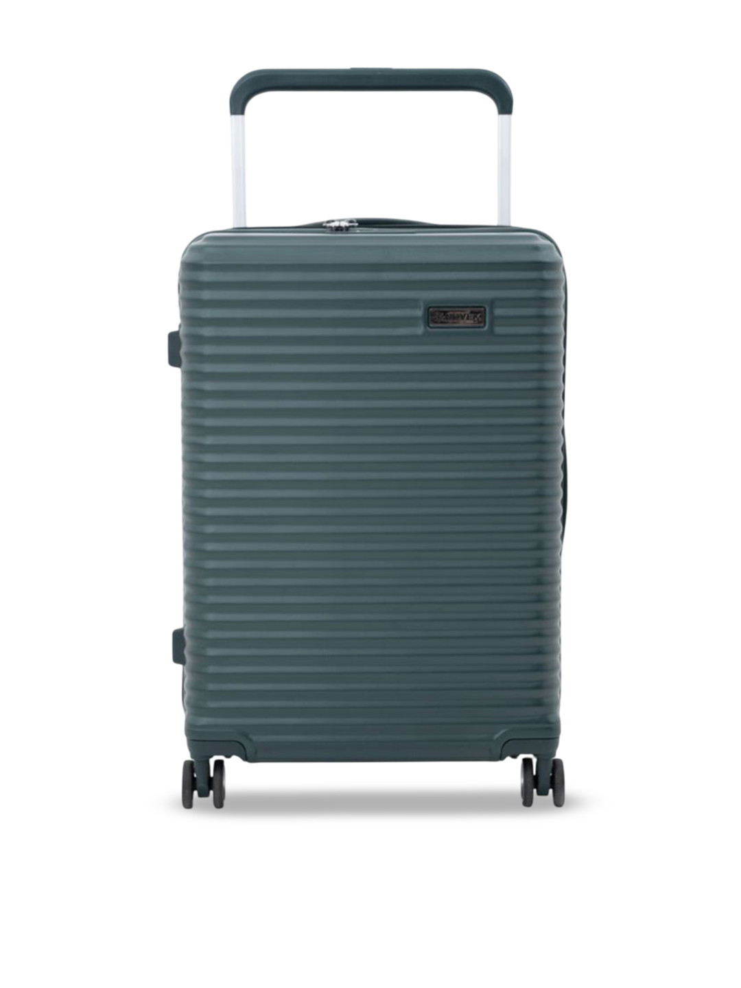 NOVEX Textured Hard-Sided Water-Resistant Medium Trolley Bag