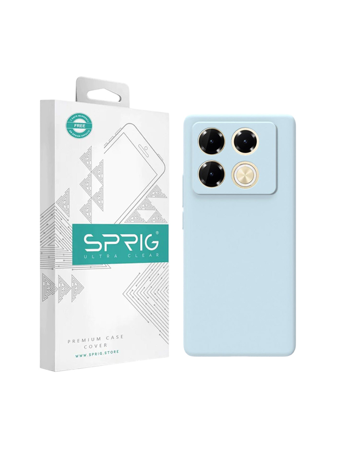 SPRIG Infinix 40 Pro Liquid Silicone Back Cover