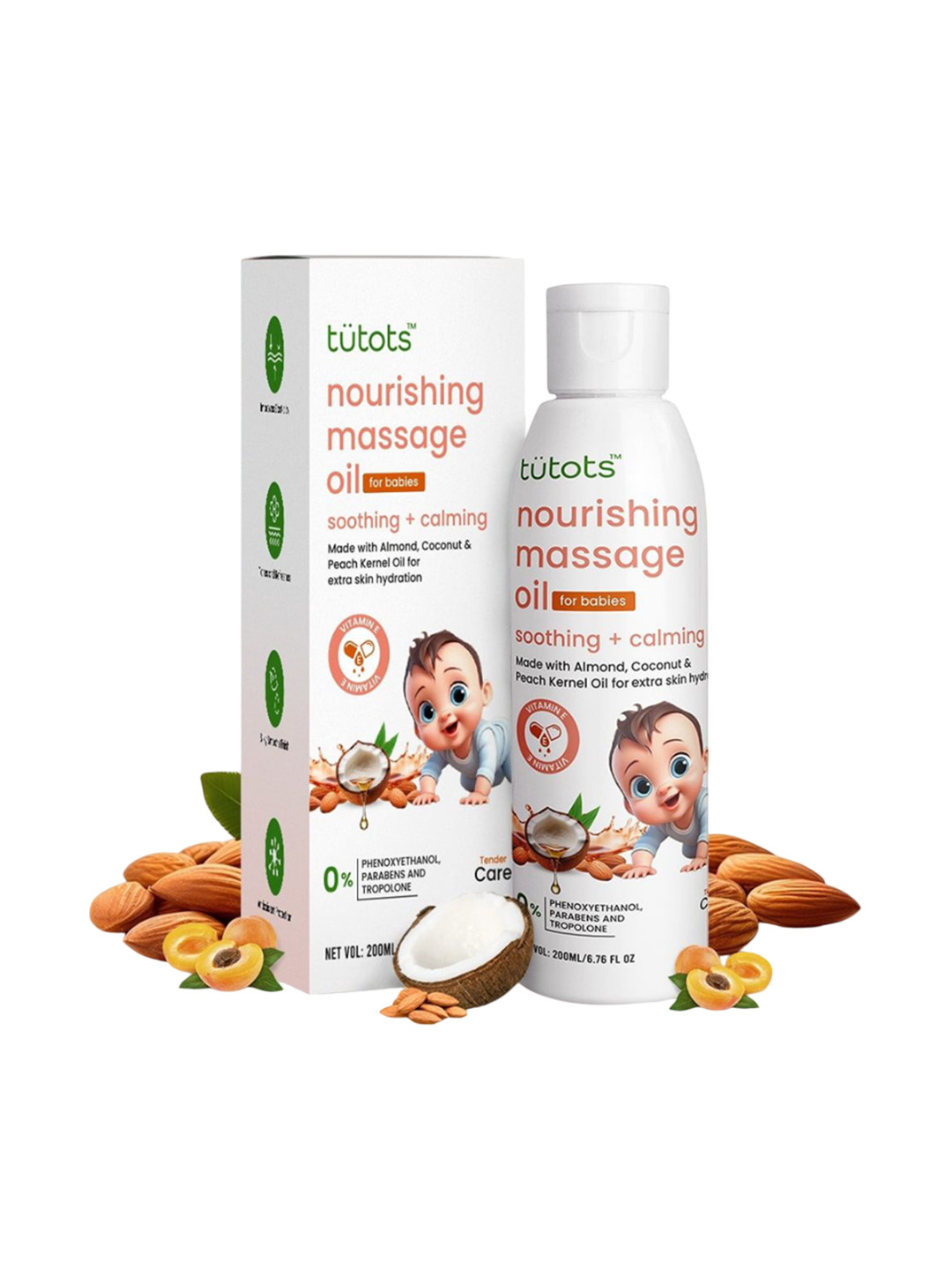 Tutots Nourishing Massage Oil- 200 ml