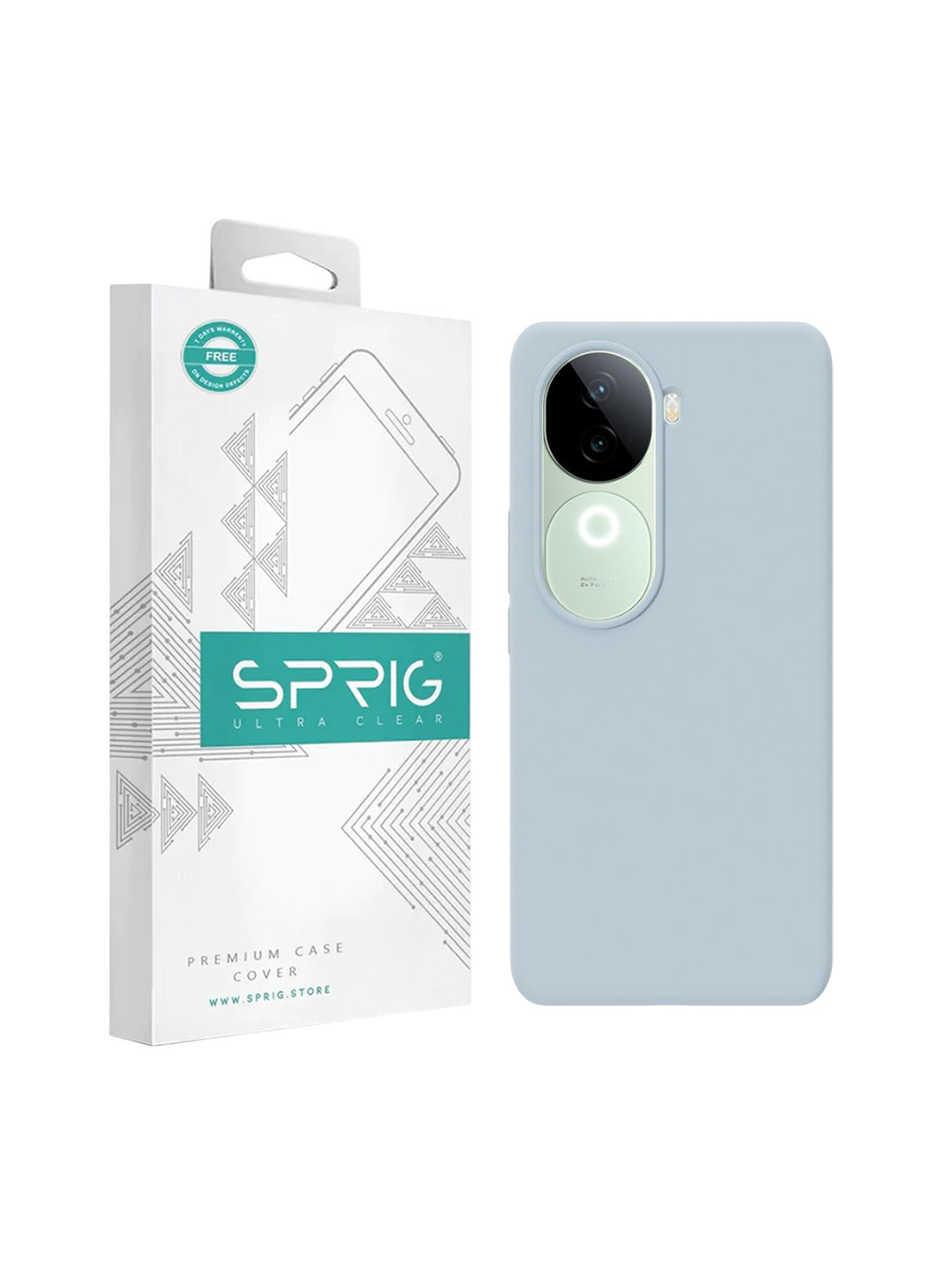 SPRIG IQOO Z9s Liquid Silicone Back Cover