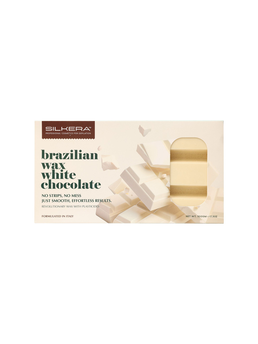 SILKERA Brazilian White Chocolate Hot Wax - 500 g