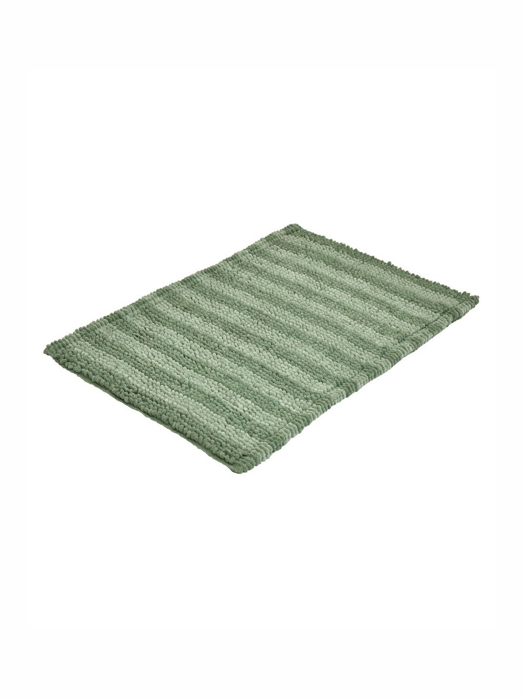 STELLAR HOME Maimi Green Textured 1500 GSM BathRugs