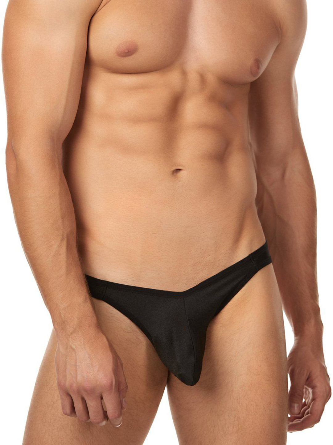 Moodstring Low-Rise Thongs Briefs ML-07101-BK-S