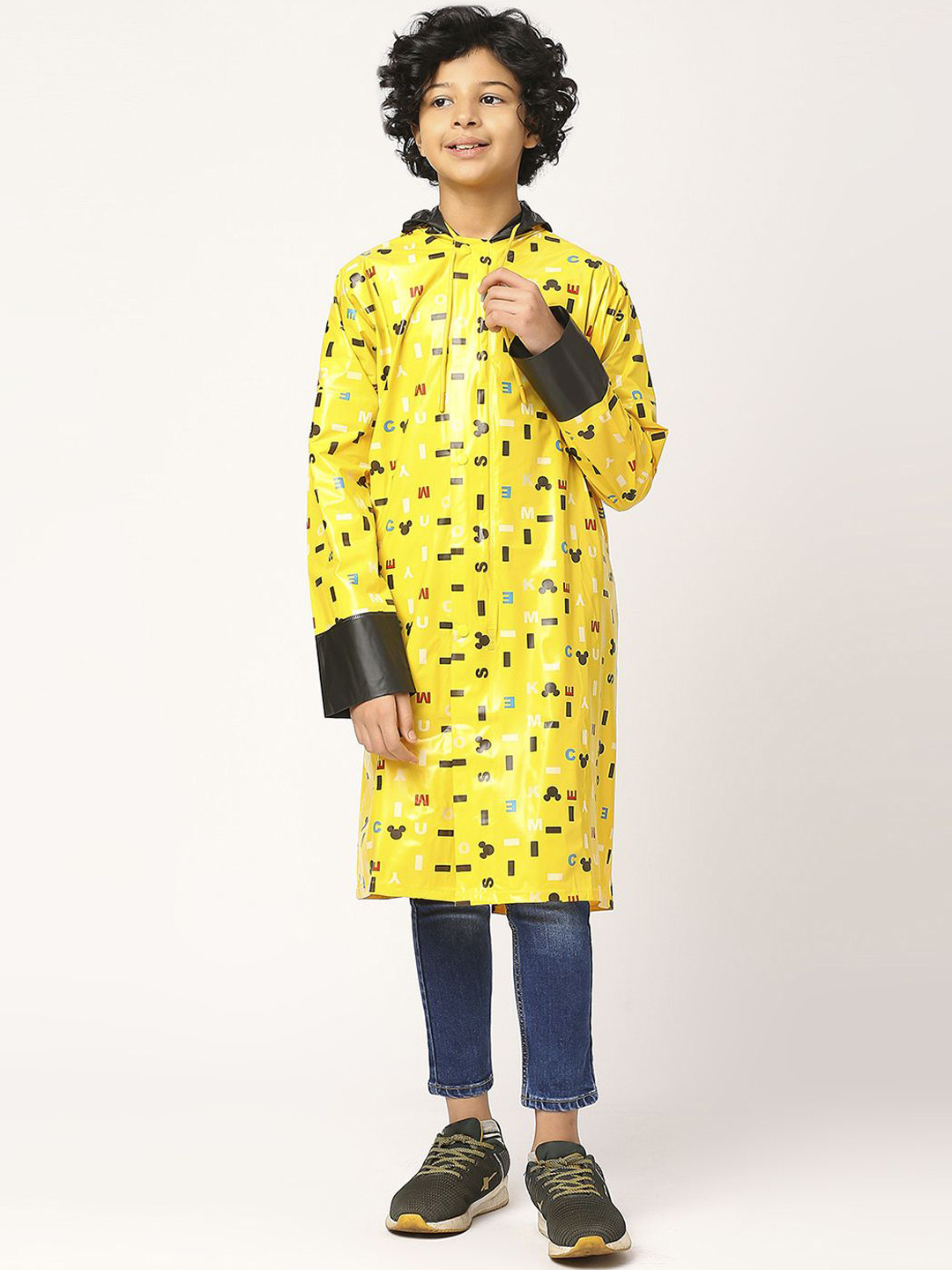 Citizen Kids Printed Hooded Rain Jacket