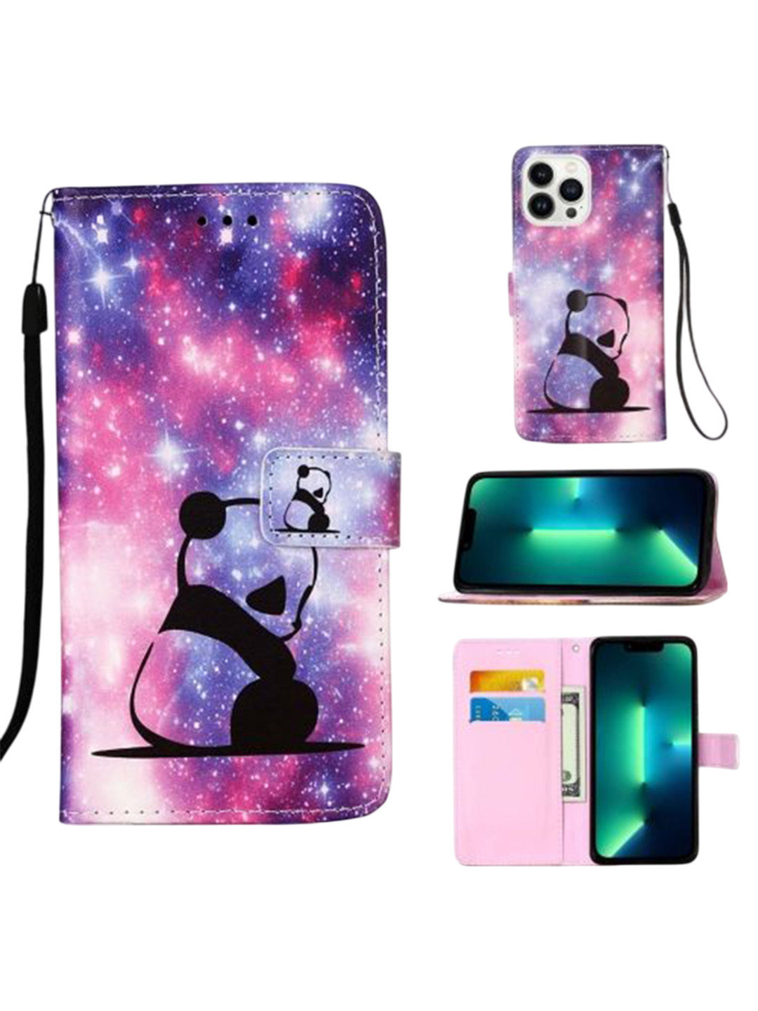PEEPERLY Conversational Printed iPhone 16 Pro Max Flip Case Mobile Accessories