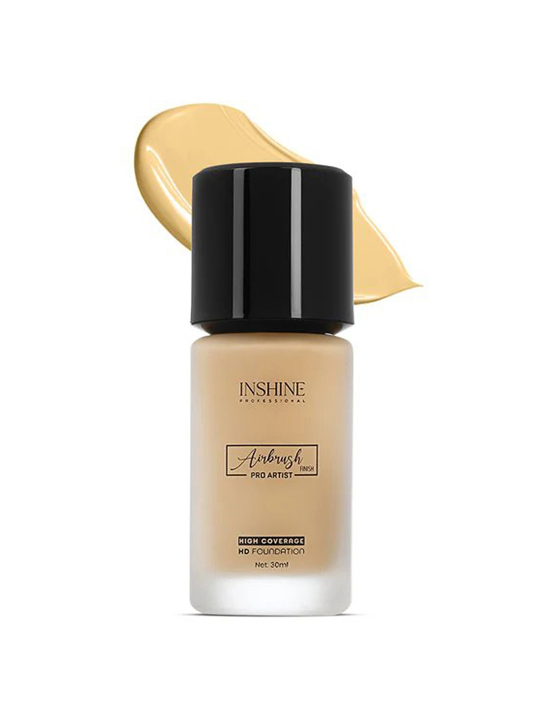 Inshine Airbrush Finish Pro Artist High Coverage HD Foundation - 30 ml - 803 Natural Buff