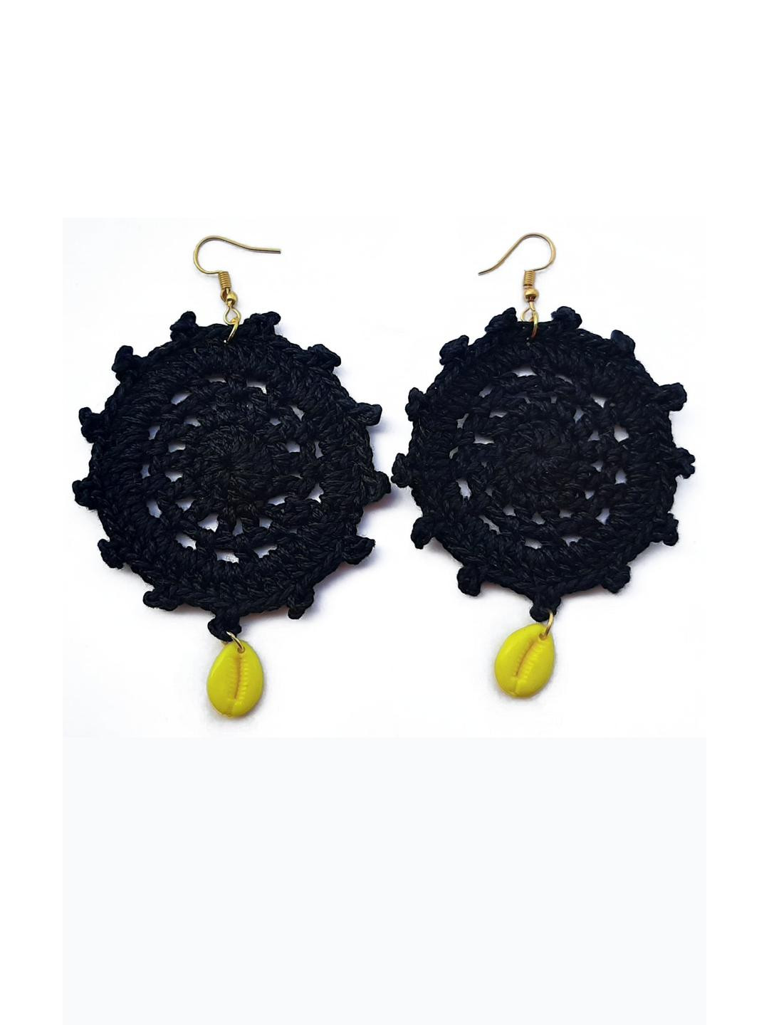 My Little Princess Circular Drop Earrings