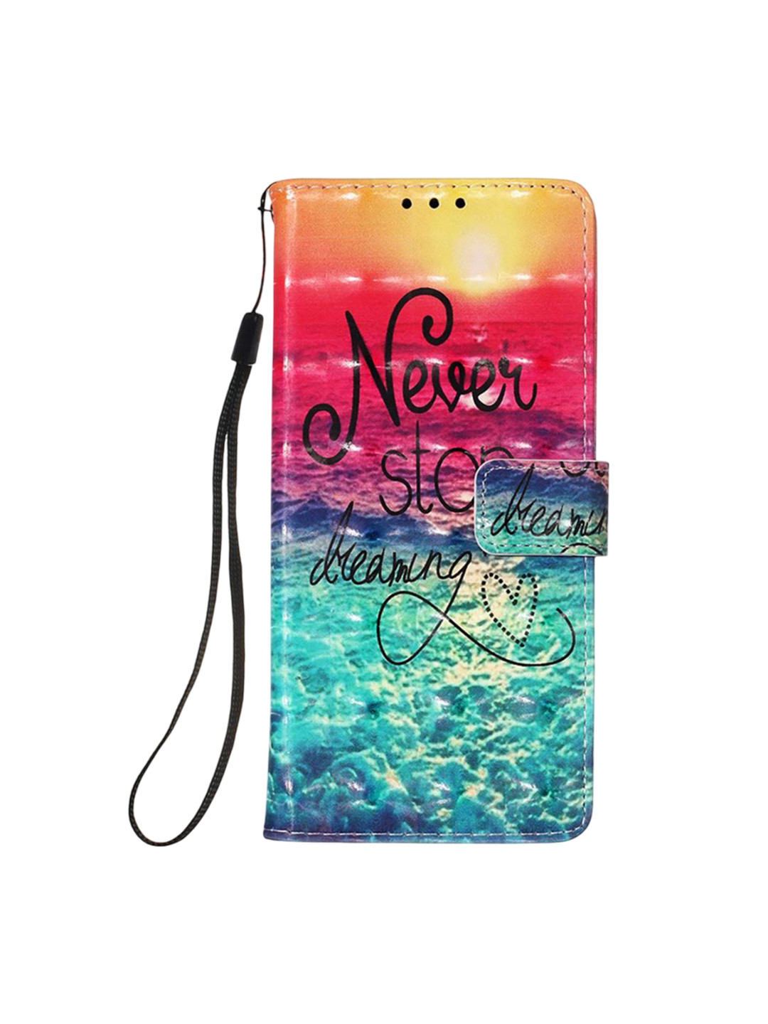 PEEPERLY Typography Printed Flip Case Mobile Accessories
