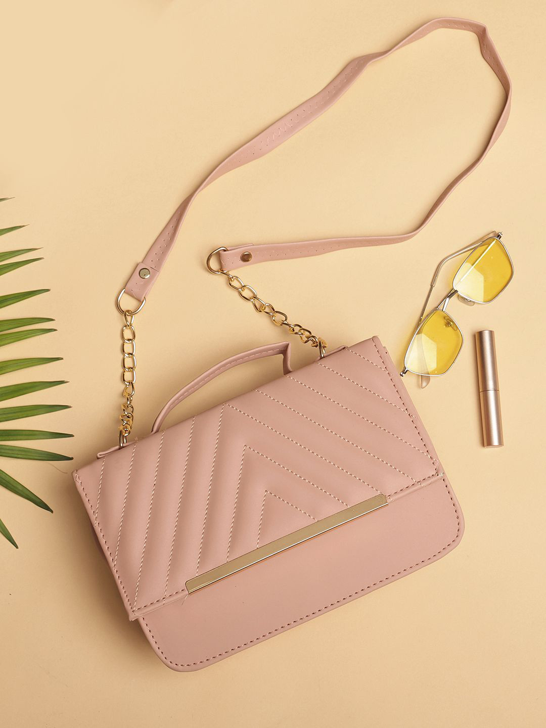 Springberry Women Textured Structured Sling Bag