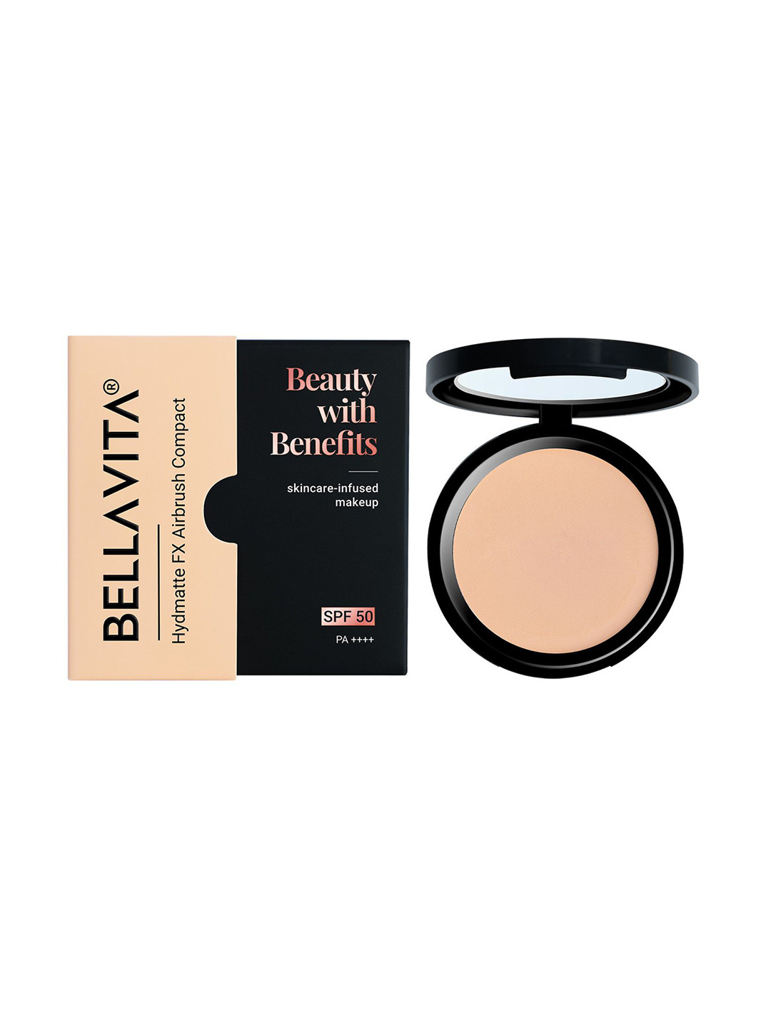 Bella Vita Organic Beauty With Benefits Compact SPF50 - 9 gm - Warm Sun