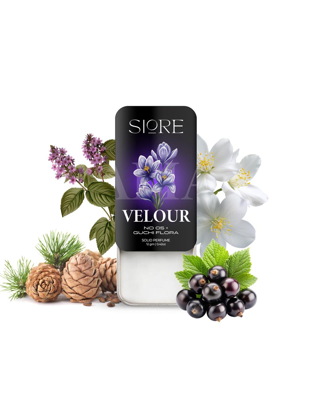 SIORE Unisex Floral Solid Perfume