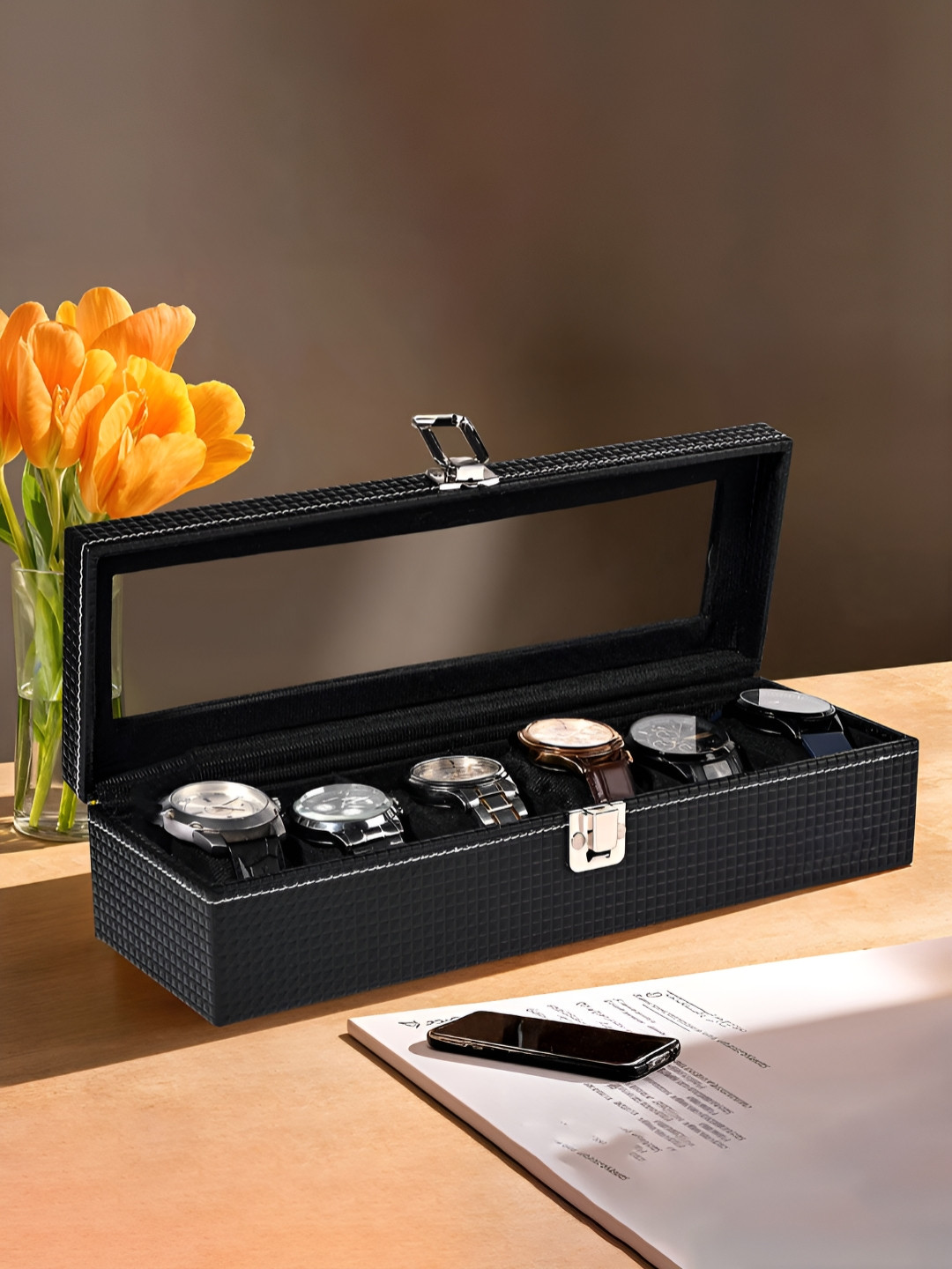 RUBOXA Black Multi-Utility Organisers