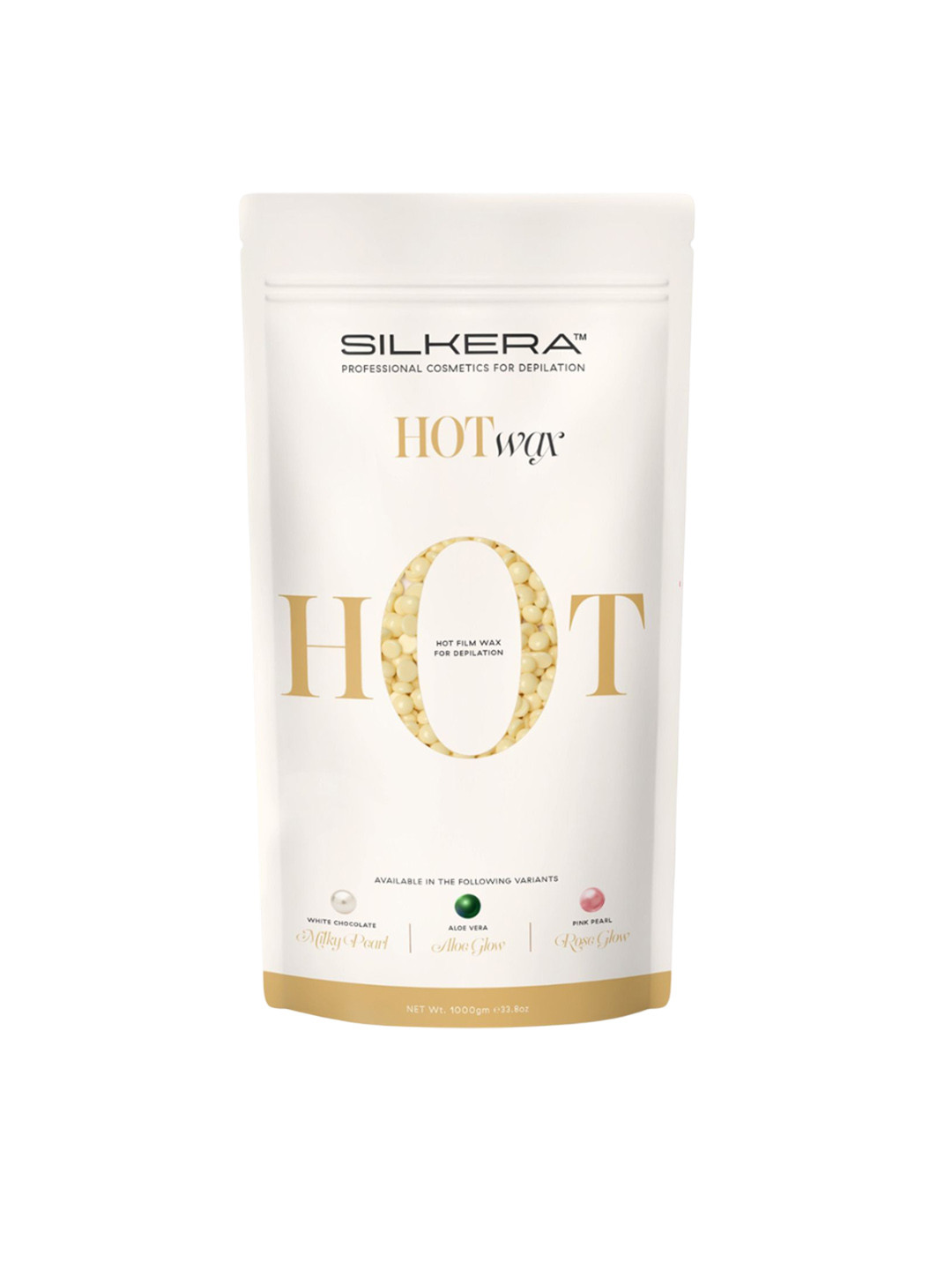 SILKERA Hot Film Wax With White Chocolate - 1 Kg