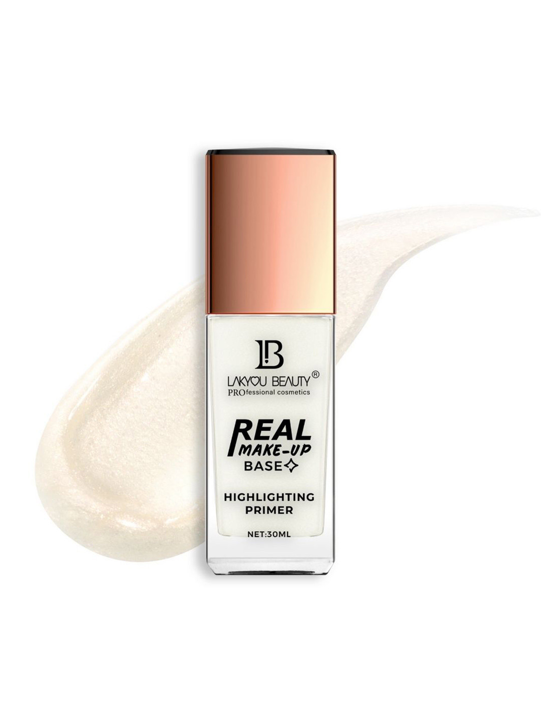LAKYOU BEAUTY Real Makeup Base Highlighting Primer - 30 ml - Gold Tint 01