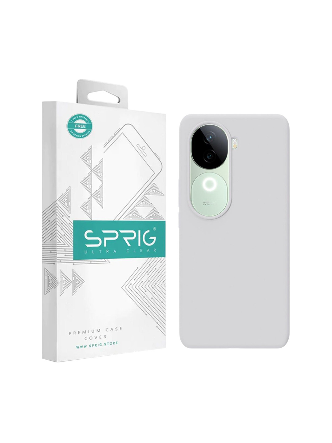 SPRIG IQOO Z9s Liquid Silicone Back Cover