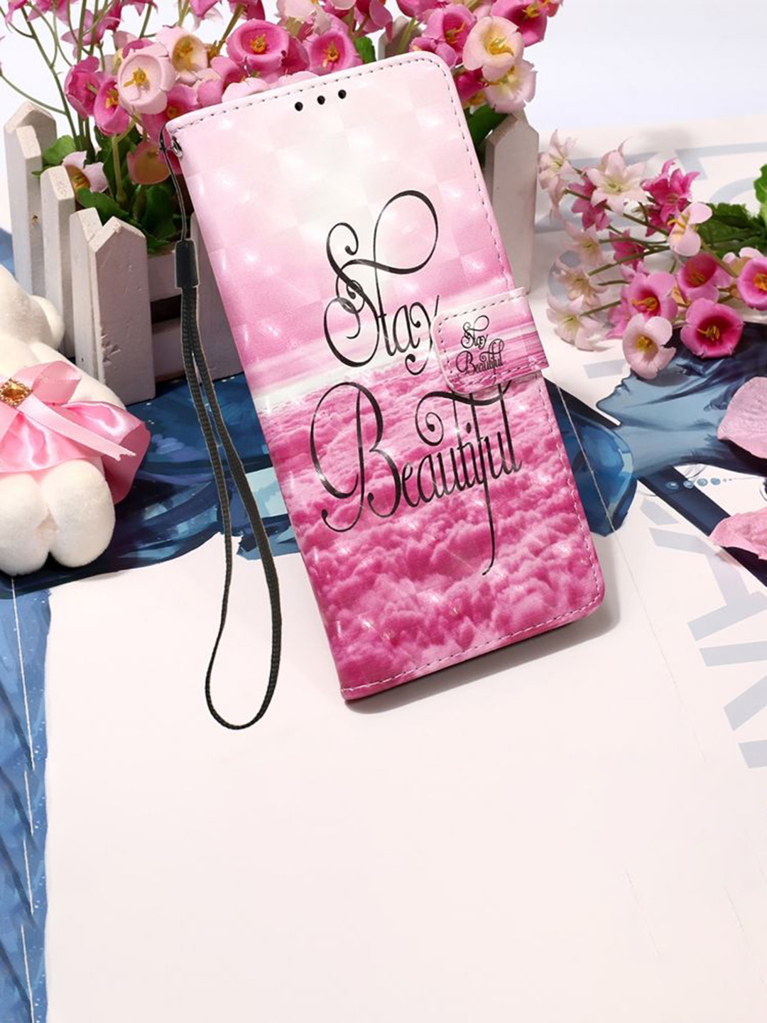 PEEPERLY Typography Printed Samsung Galaxy S24 5G Flip Case Mobile Accessories