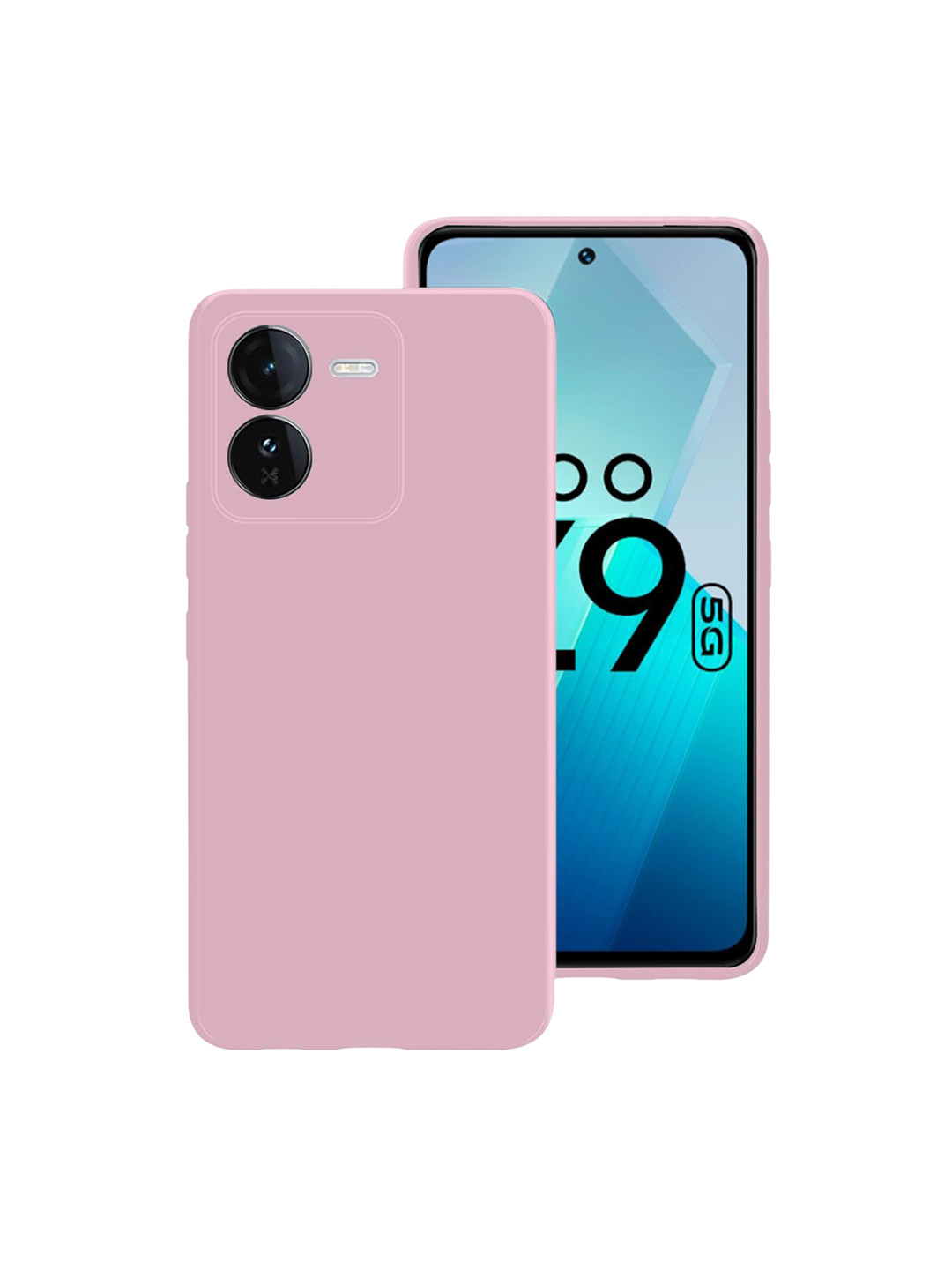 LIRAMARK iQOO Z9 5G Silicone Soft Back Cover Case