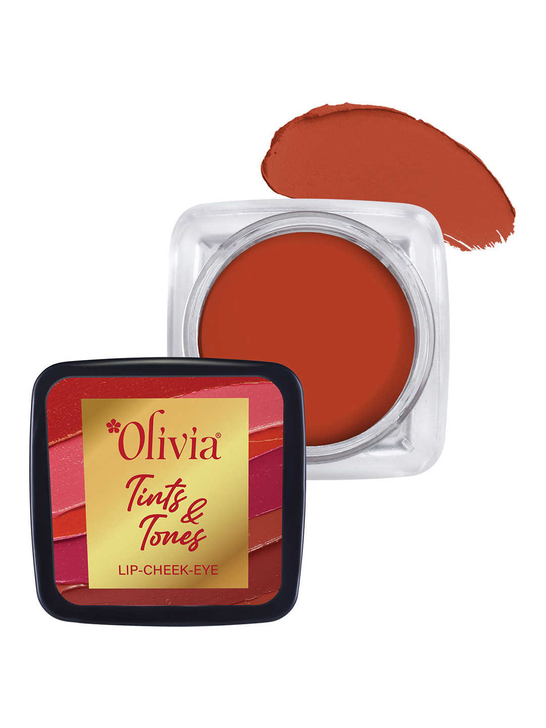 Olivia Tints & Tones For Lip, Cheek & Eye Lip Tint - 5 g - Caramel Laughter 02