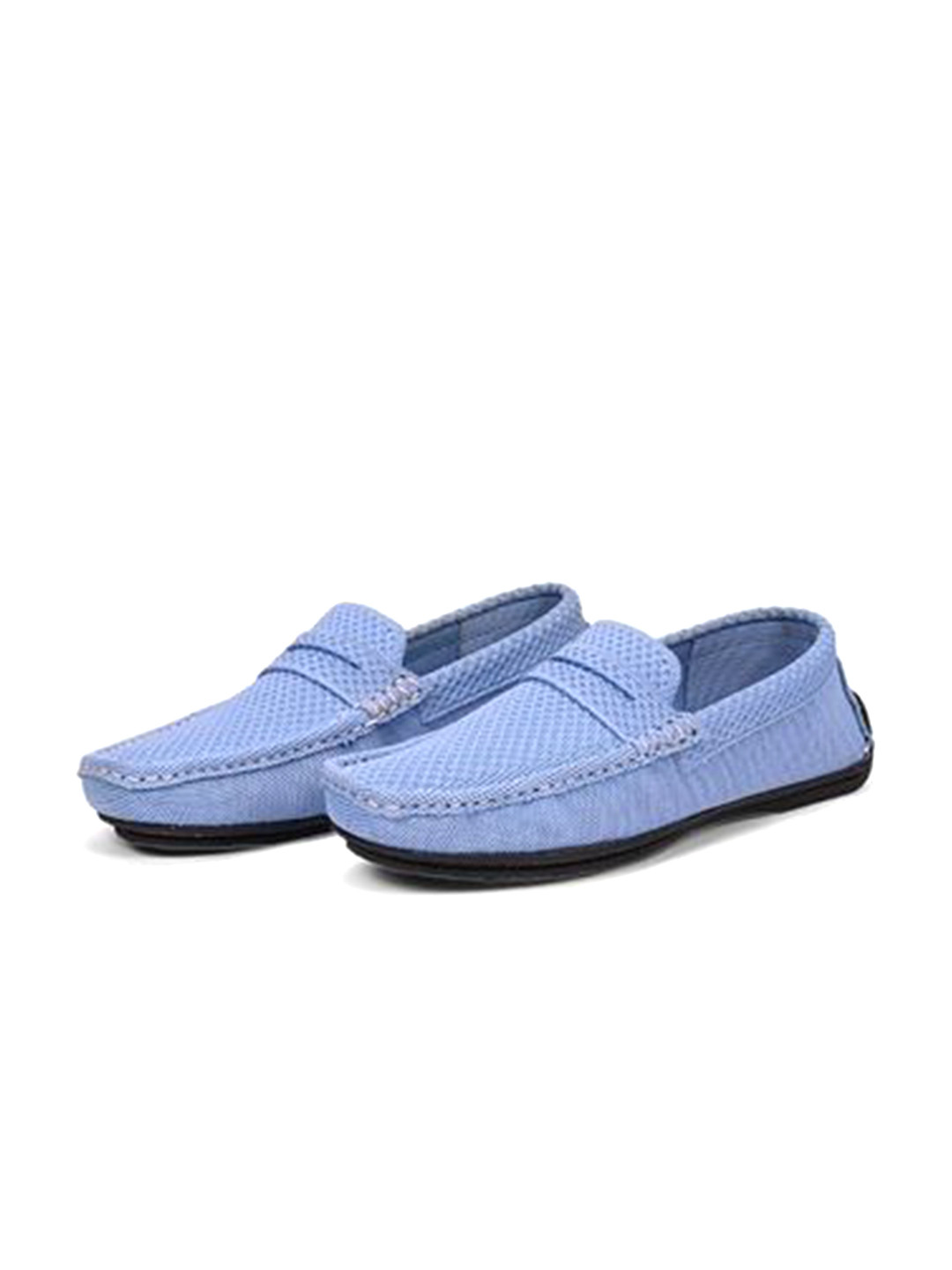 GreenSole Sky Blue Moc Loafers Moccasins Footwear Shoes