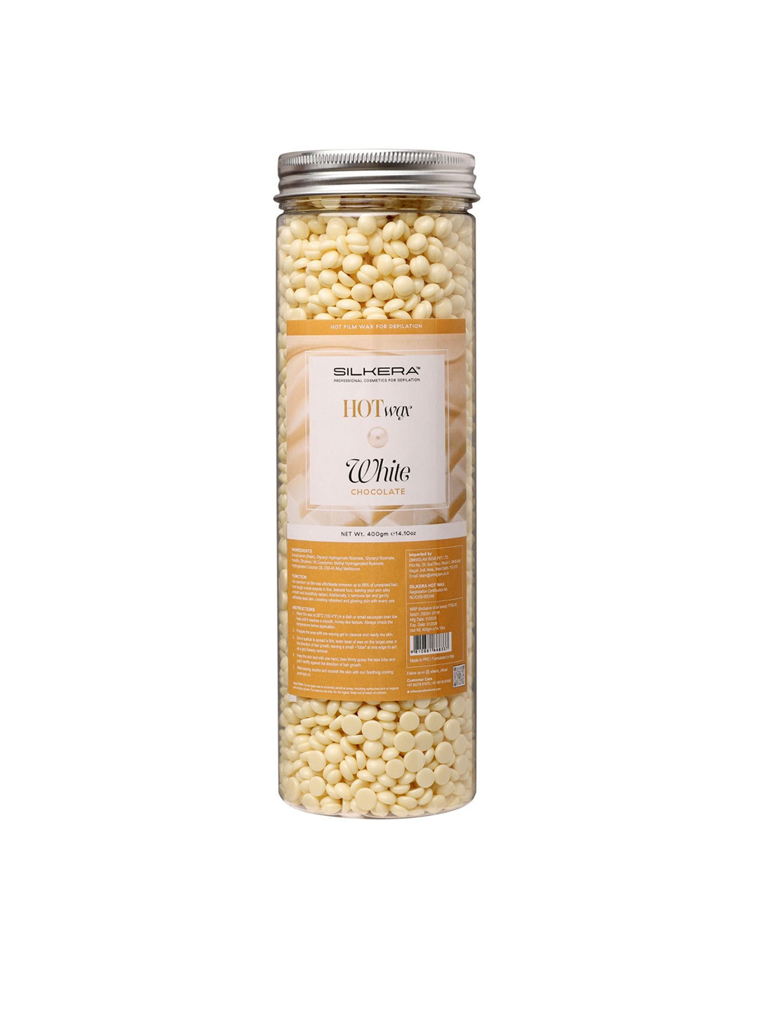 SILKERA Hot Film Wax With White Chocolate - 400 g