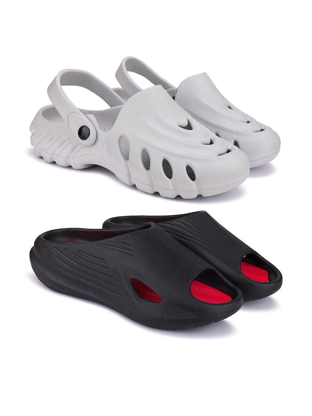 BERSACHE Men Multi Rubber Sandals