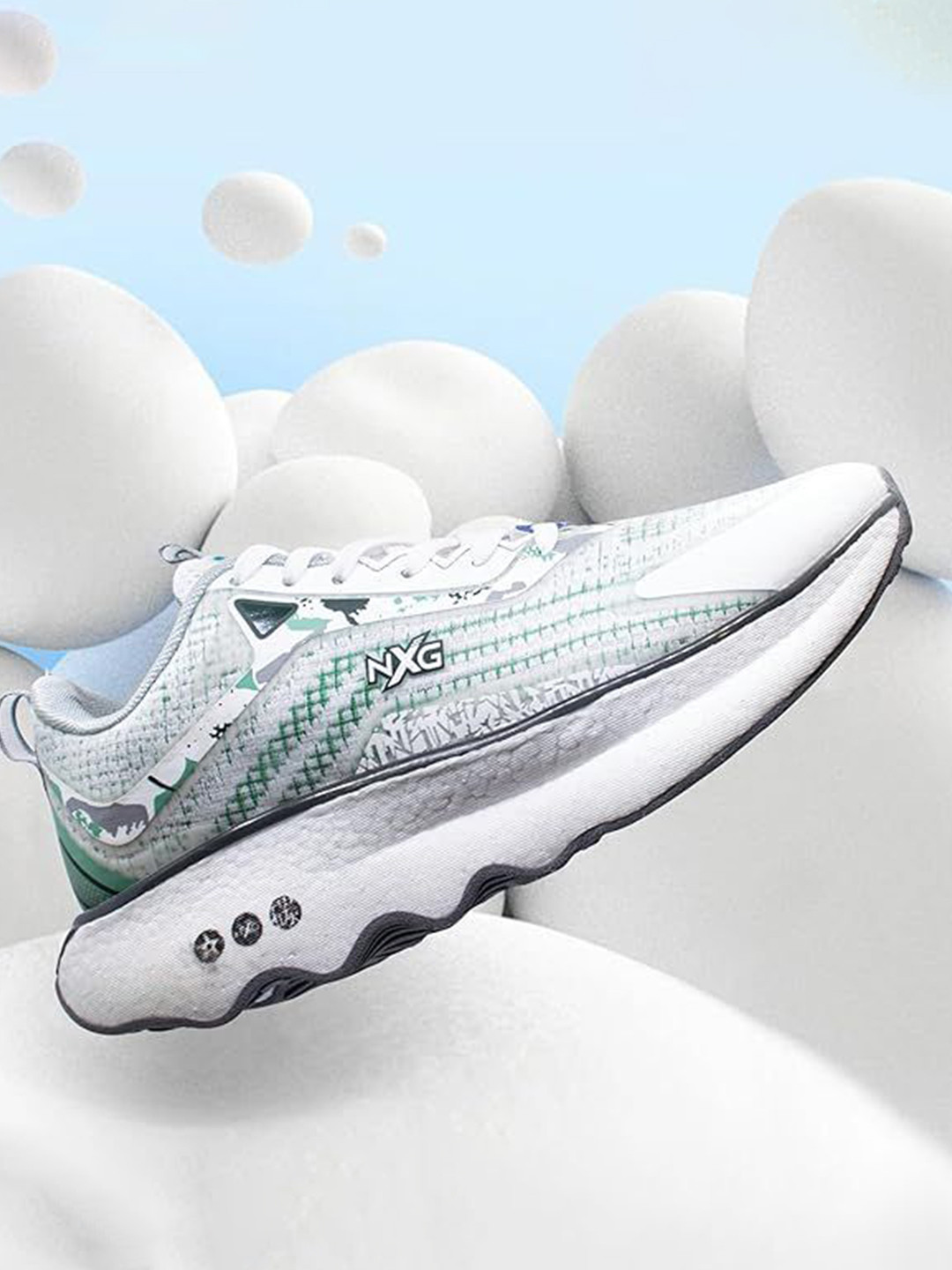 Columbus Sustainstep Men Mesh Non-Marking Running Shoes