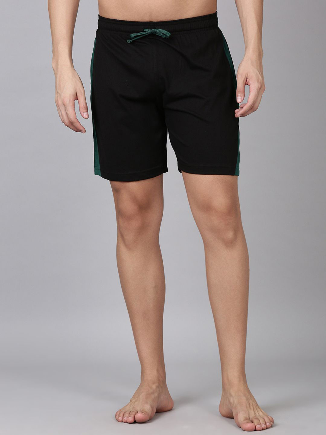 Dixcy Scott Originals Men Solid Mid-Rise Slim Fit Lounge Shorts