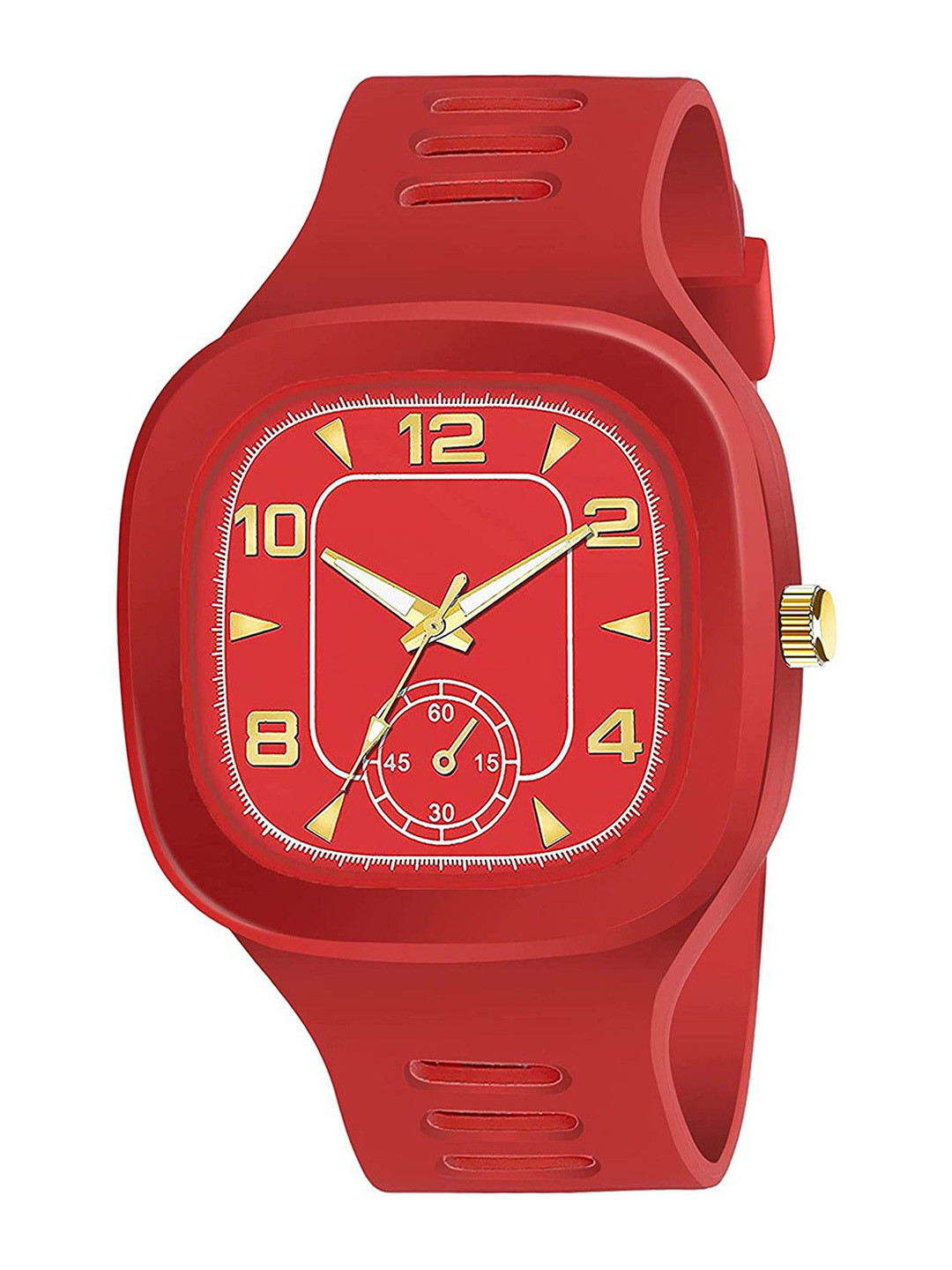 Gopal Shopcart Unisex Analogue Watch Csamon_31_Red_Single Round