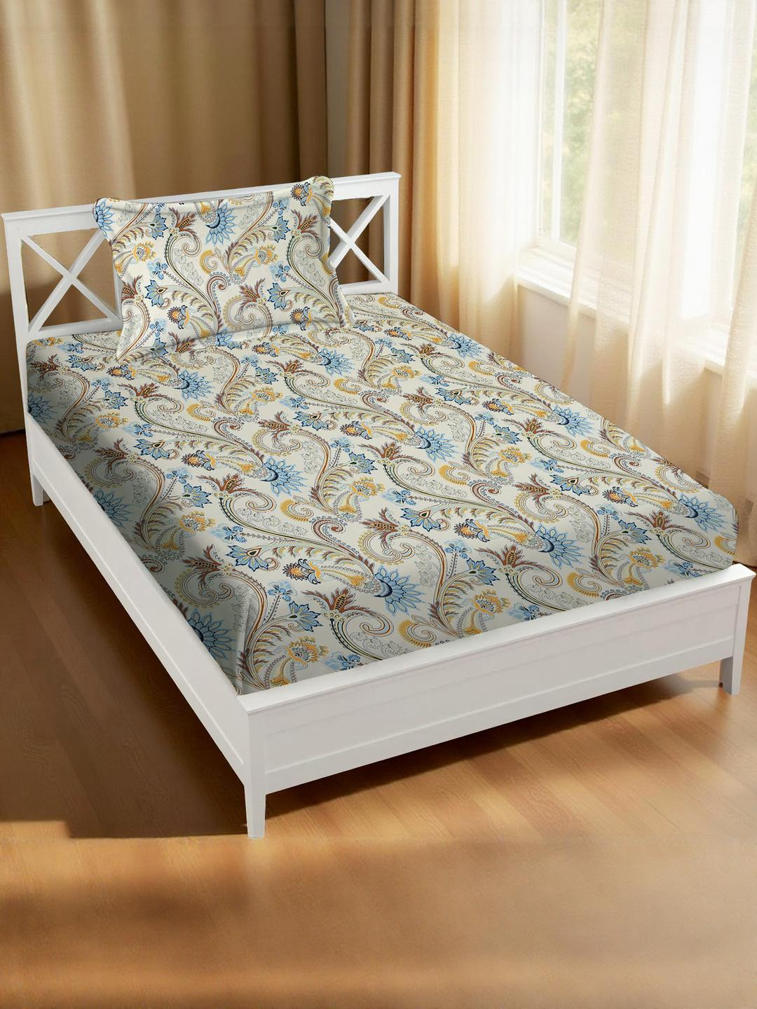 IVAZA Single Cotton Bedsheets