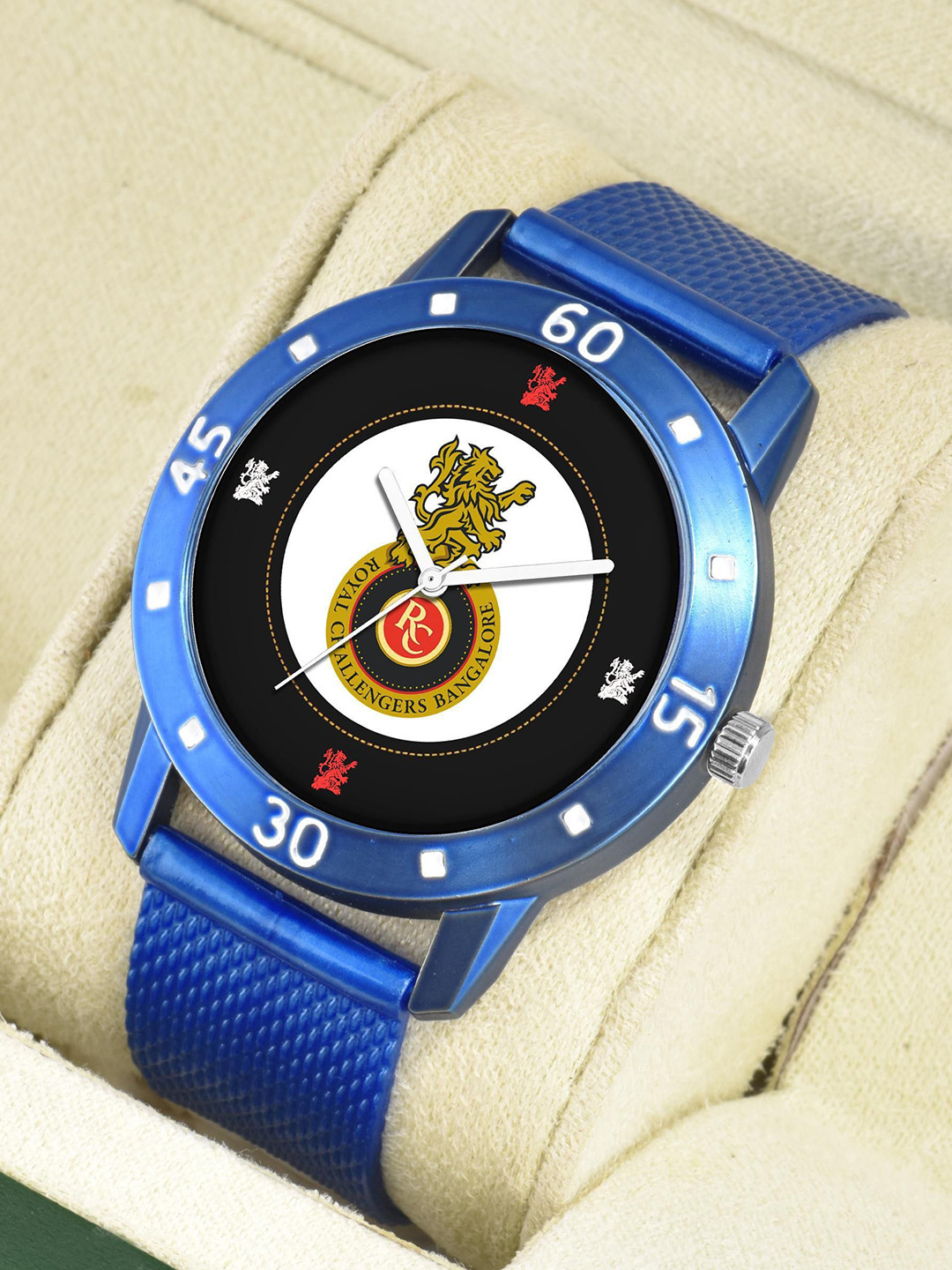 Gopal Shopcart Unisex Round Dial Analogue Watch RCB_BlueAeviyo_Case