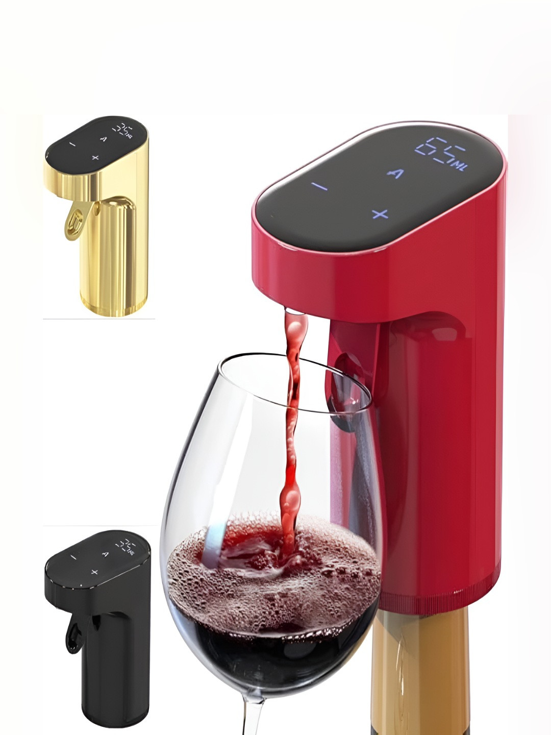 Bebo Creations Red Single Plastic Wine Accessory Sets