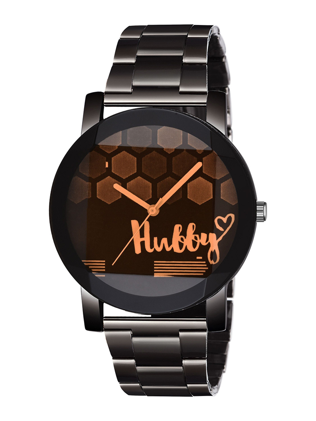 Gopal Shopcart Unisex Round Dial & Bracelet Style Straps Analogue Watch Metal Hubby