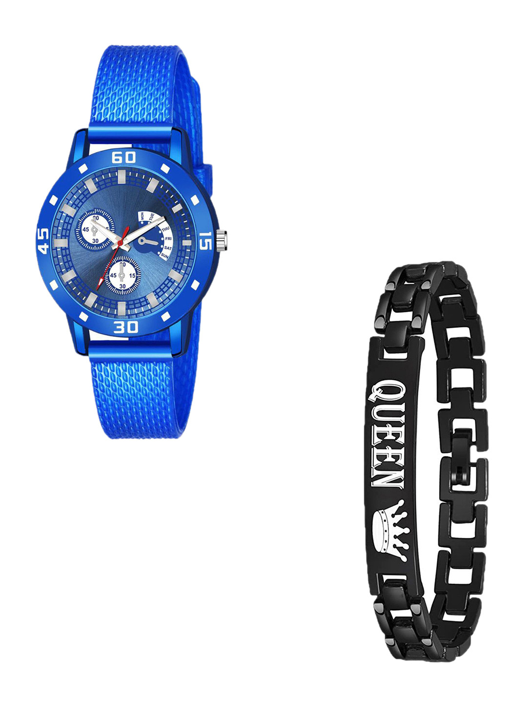 CSAMON Women Textured Dial Analogue Watch with Bracelet
