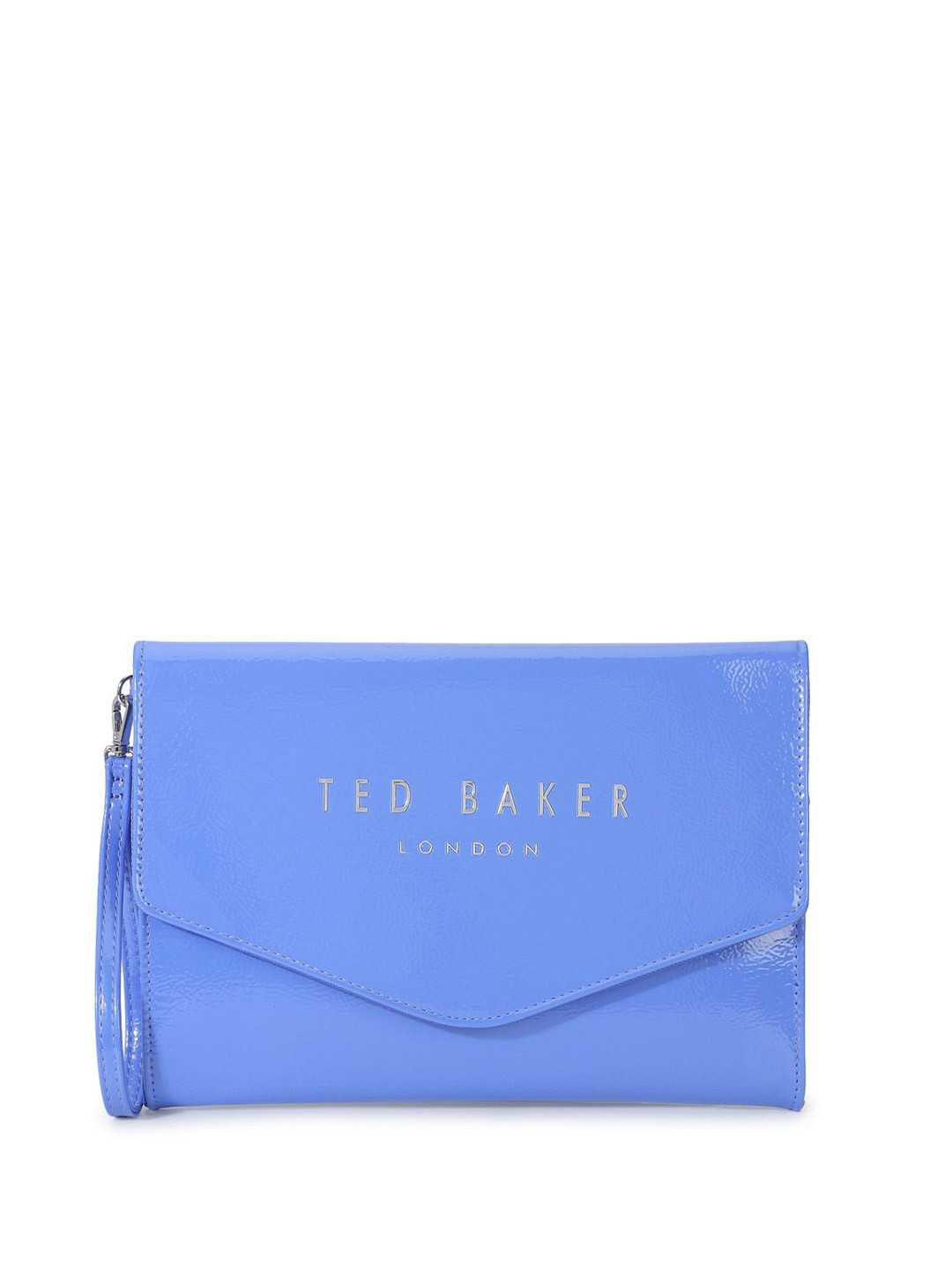 Ted Baker Men Crinkle Icon Solid Pouch