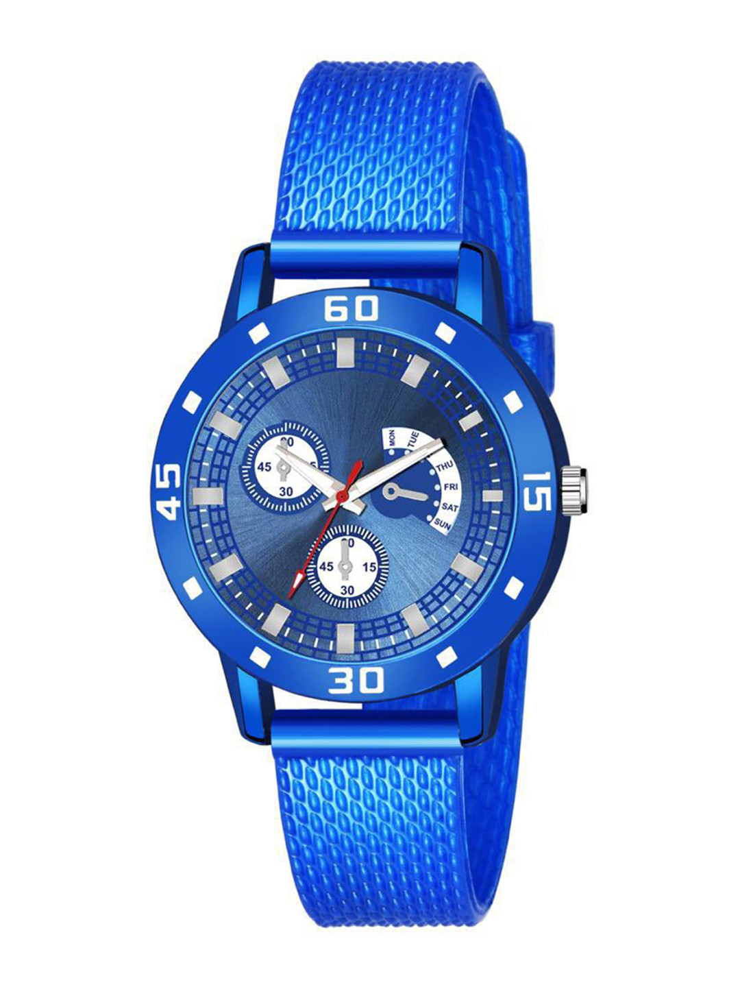 CSAMON Round Dial & Wrap Around Straps Analogue Watch Aeviyo BLU D Women S