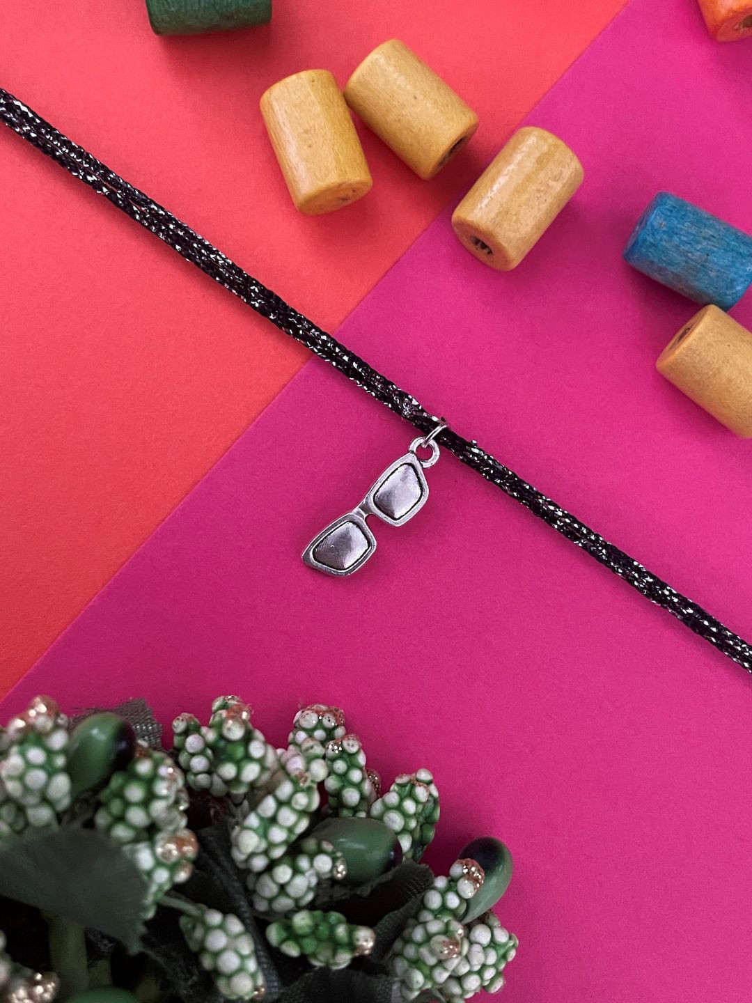 Digital Dress Room Sun Glasses Charm Thread Rakhi