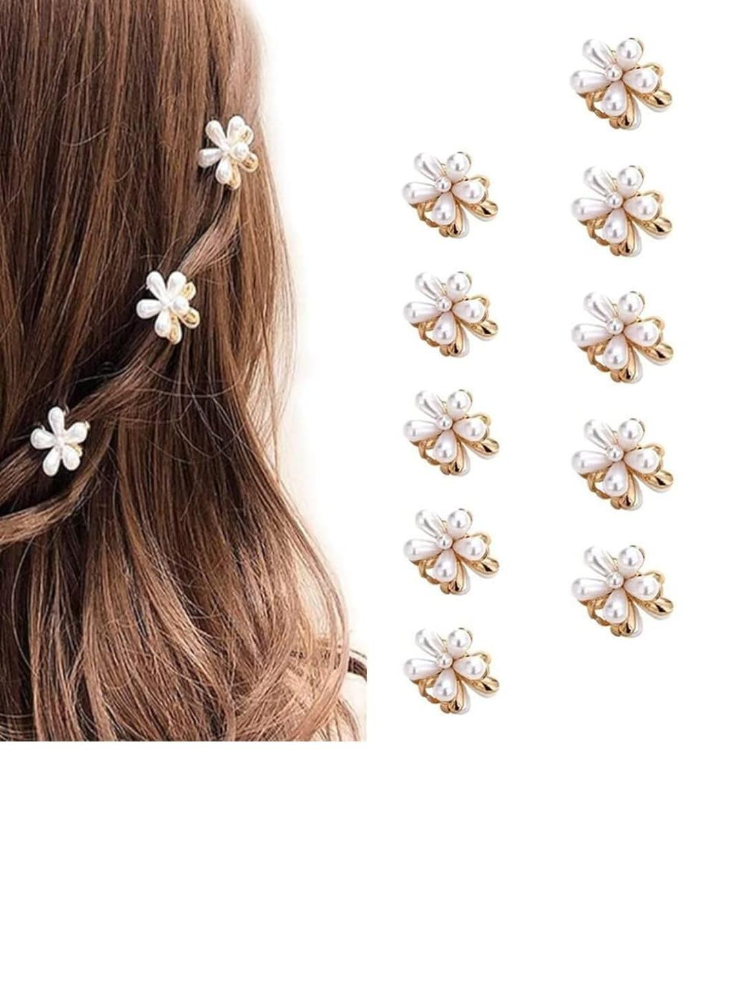 SUNBIRD Women 10 Piece Embellished Claw Clip