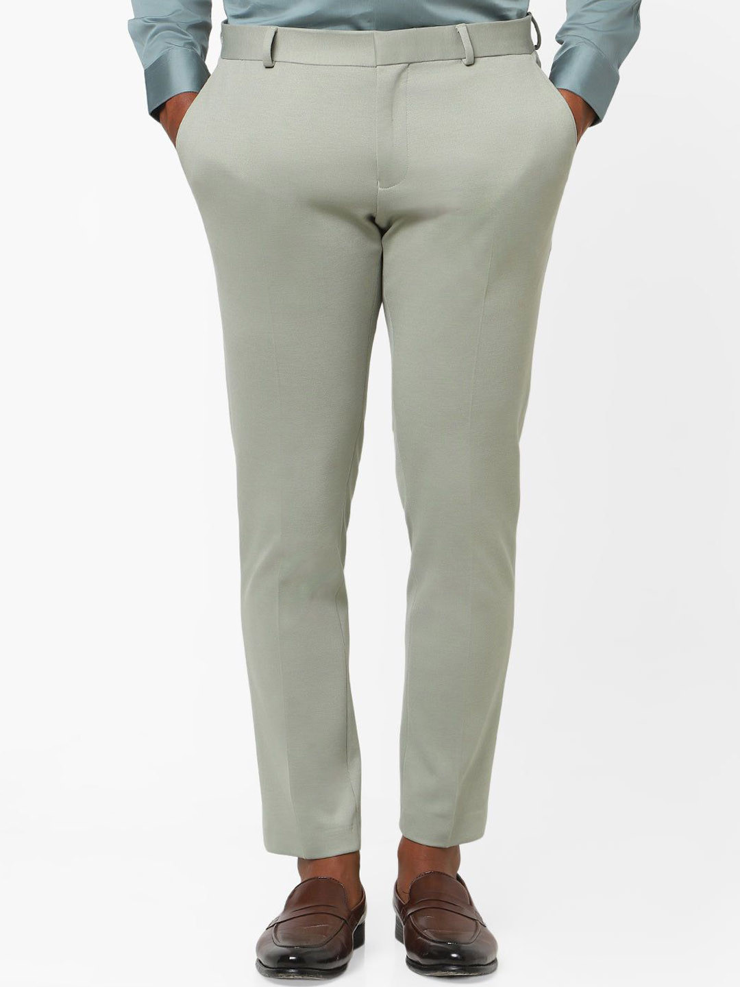 The Collection Men Knitted Stretch Trouser