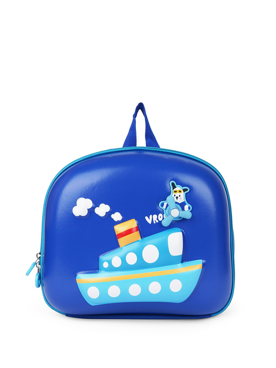 Kids On Board 3D Printed Design Ship Backpack